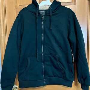 Women’s Fleece Lined Zip Up Hooded Jacket